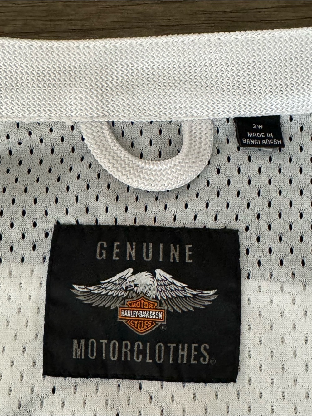 Harley-Davidson Women’s White Mesh Riding Jacket - Picture 13 of 14